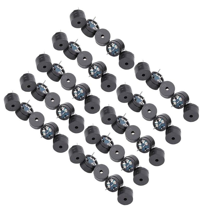 Pack of 50 16 Ohm AC 2KHz Electromagnetic Buzzer, 3V