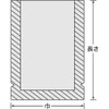 Nylon Poly New L-type Standards Bag No. 10 (X 100 Sheets) Width