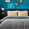 Set of 2 Satin Pillow Covers (Polyester Material) Envelope Pillow