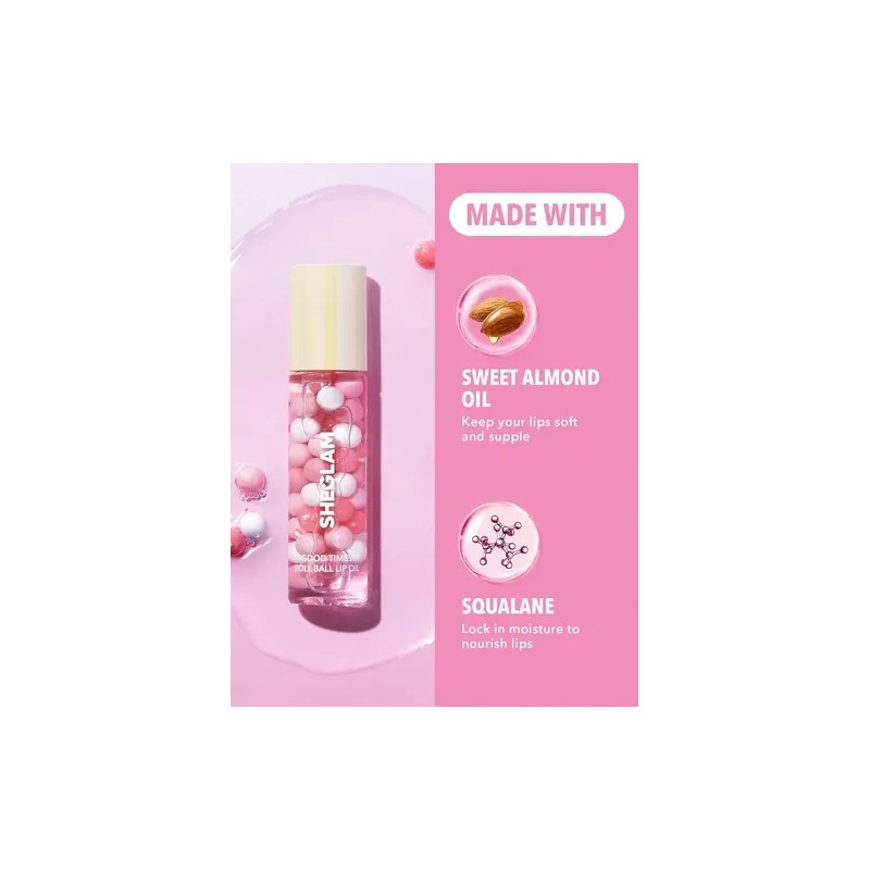 Sheglam Good Times Roll Ball Lip Oil Acabado Glossy Color