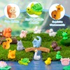 Xerteam 60 Pcs Mini Resin Animals Mixed 60 Styles, Fairy
