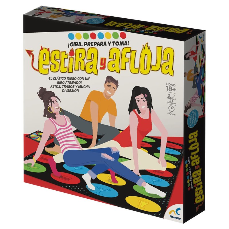 Novelty, Estira y Afloja, Juego de Mesa, Juegos Clásicos y