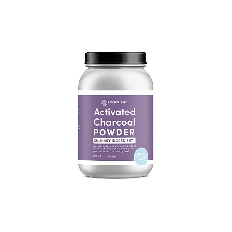 Ultra FINE Coconut Activated Charcoal Powder - Culinary and Cosmetic