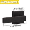 Probrico Dummy Lever Door Handle Square Non-Turning Single Side Pull