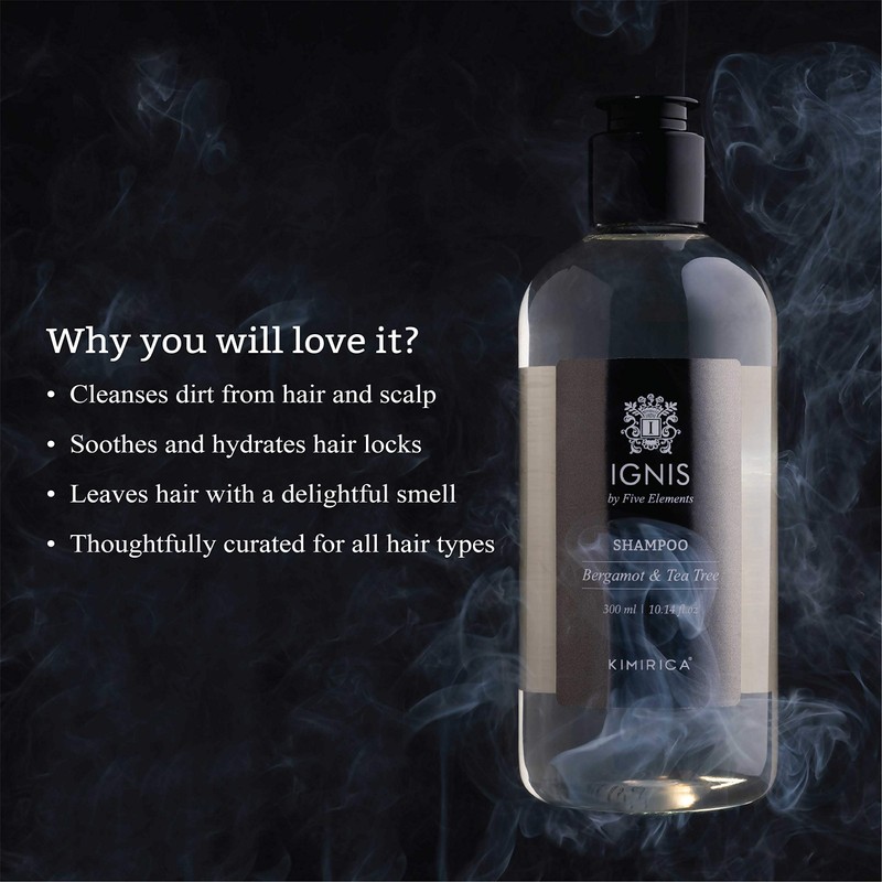 Kimirica Ignis Shampoo and Conditioner Hair Care Duo for Men