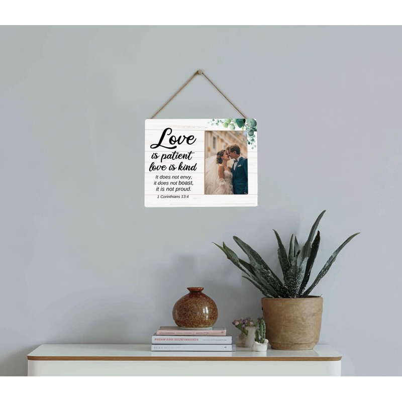 Christian Wedding Picture Frame for Newlyweds