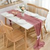 CHUQING Table Runner Chiffon, 70 x 300 cm, in Dusty