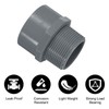 sourcing map 6 Pcs Union PVC Pipe Fitting 1.5" Male