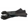 Dragway Tools Rubber Sandblasting Gloves with 8 in. Diameter Opening