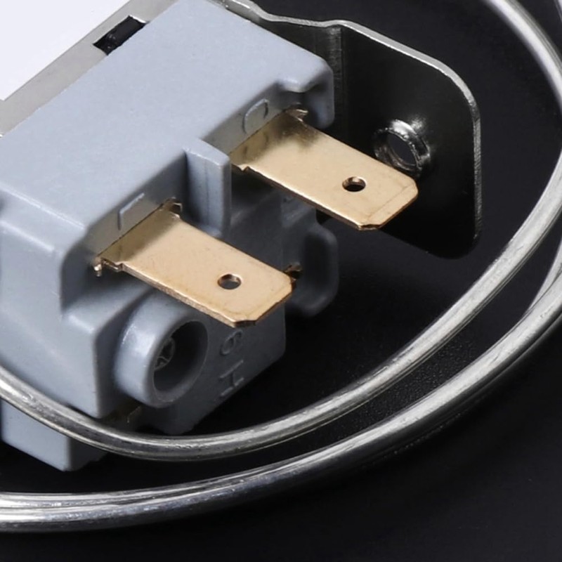 Aswalling Refrigerator Thermostat Household Metal Temperature Controller Refrigerator Freezer Thermostat