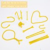 8PCS 12-Inch Silicone Cable Ties, Bendable Rubber Twist Ties, Reusable