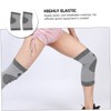 Minkissy 3 Pairs Breathable Running Knee Pad Ergonomic Support for