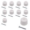 Rubber Door Stop White Pack of 10