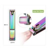 Cuticle Trimmer with Cuticle Pusher - 4 Pack Stainless Steel