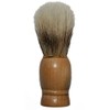 B2Q 9694 Wooden Shaving Brush with Gold Ring Approx. 10
