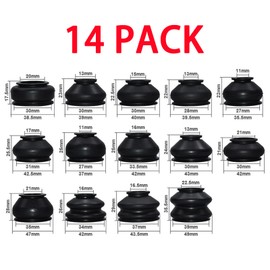 14 Pack Ball Joint Boot, Tie Rod Boot, Ball Joint Boot Replacement for Most Vehicles, SUVs, Trucks