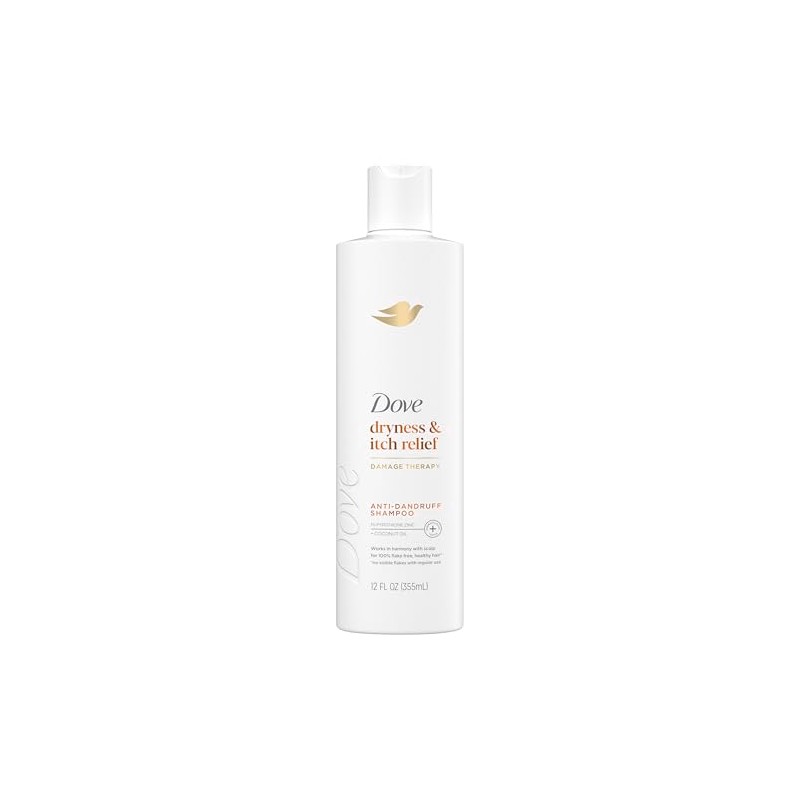 Dove Dermacare Scalp Shampoo, Dryness Itch Relief,12 Ounce