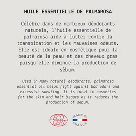 Palmarosa Organic Essential Oil - MY COSMETIK - 5 ml