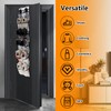MSLOVE Narrow Over The Door Shoe Organizer, 12 Large Mesh