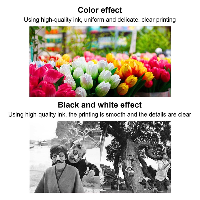 Refillable Ink Cartridge PP Cartridges Replacement for XP‑200 XP‑300 XP‑400