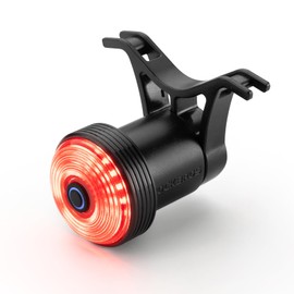 ROCKBROS Bike Tail Light Smart Brake Sensing Rear Bike Light,Auto On/Off, Waterproof,Type C USB Rechargeable，Black