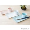 Hasamiyaki 18087 "Hafuri" Long Plate Long Square Plate Grilled Dish,