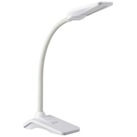 GENTOS DK-R169WH LED Desk Light, Eye Friendly, Tabletop, Stand Light, 440 Lumens, White