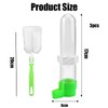 SIXHAOBU 3pcs Bird Feeder Drinker for Cage Automatic Bird Water