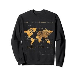 World Map Sweatshirt