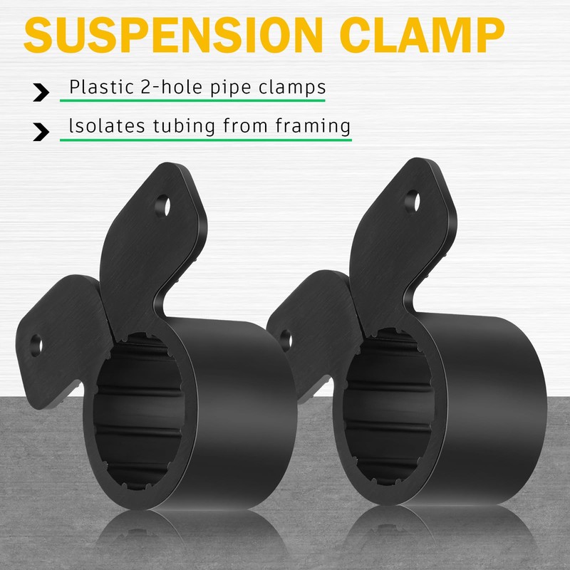 Briwooody 50 Pack 3/4 Inch Pex Suspension Pipe Clamps Tubing