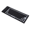 Silicone Keyboard Fully Sealed Design Lightweight Portable Silent Soft Comfortable
