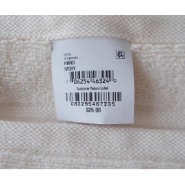 Hotel Collection 2 Hotel Collection Micro Cotton 16" x 30" Ivory Hand Towels