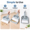 Mini Desktop Dustpan & Brush Set – Compact Plastic Cleaning