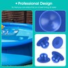 4 Pack Swimming Pool Wall Plugs Replacement Fitting - Above
