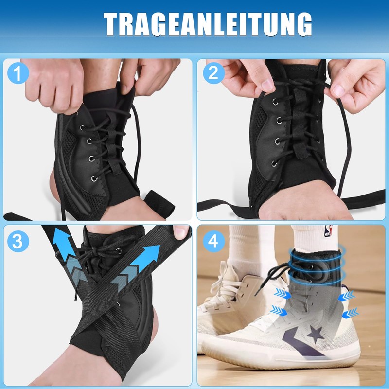 Xiuxhae Ankle Brace in Shoe Strap Style, Ankle Brace with
