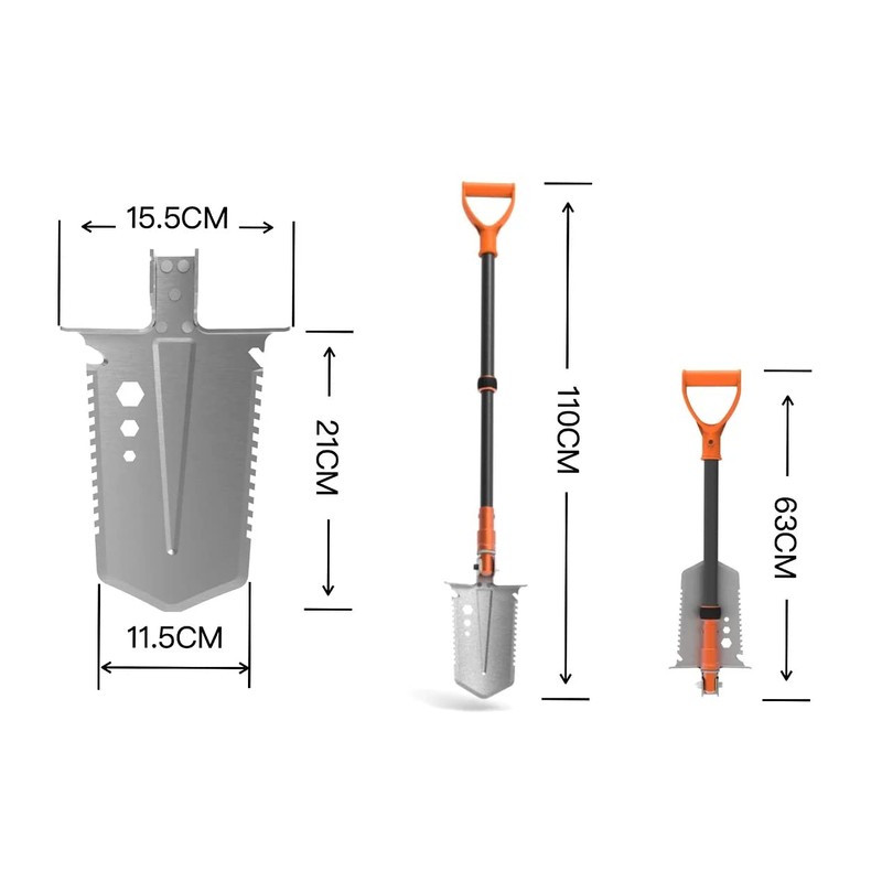 Quest XPointer Land Orange with Diamond Digger Tool Left and