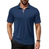 MAGCOMSEN Polo Shirts for Men Short Sleeve Dry Fit Moisture