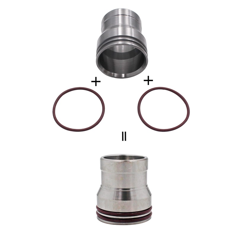 Injector Sleeve Cup Removal Tool and Installation Tool with Parts