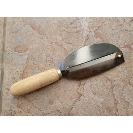 Crude - 4.5 Inch Heavy Duty Asian Peeler Knife - Handmade, Sharp Carbon Steel