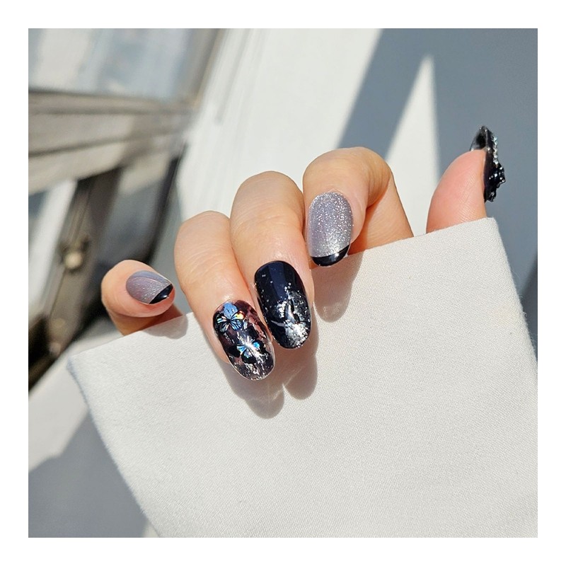 Of Pearl Handmade Nail Tips - Almond / 오브 펄
