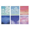 Empty Time Memo Pad [Midday Journey] Block Memo Clean Sky