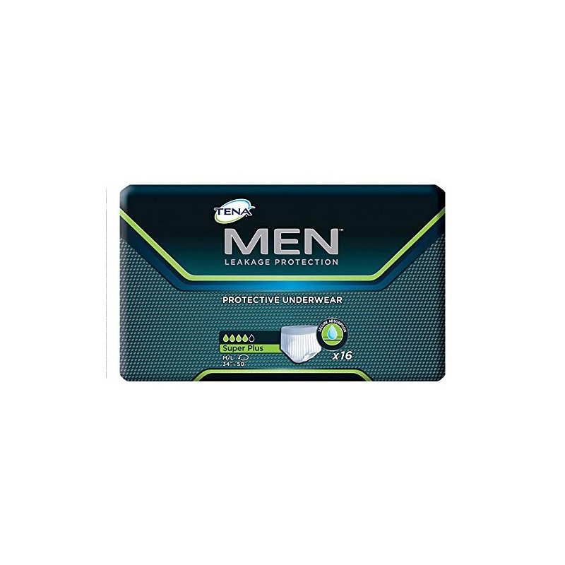 Men Protective Underwear, Super Plus, Medium/Large 34-50