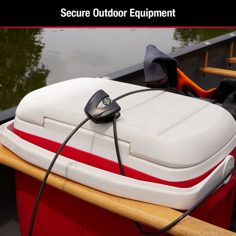 Master Lock Python Cable Lock, Cable Lock with Keys, Trail