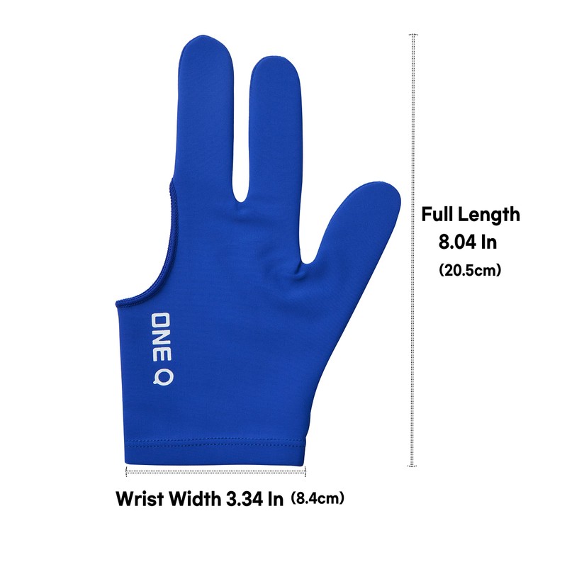 ONSEAMIRO ONEQ 3 Fingers Billiard Gloves Snooker Cue Professional 3