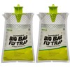 RESCUE! Big Bag Fly Trap – Large Disposable Outdoor Hanging Fly Trap - 2 Traps