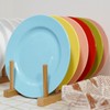POSATE Plastic Plates Disposable 60 PCS, Heavy Duty 30 Dinner
