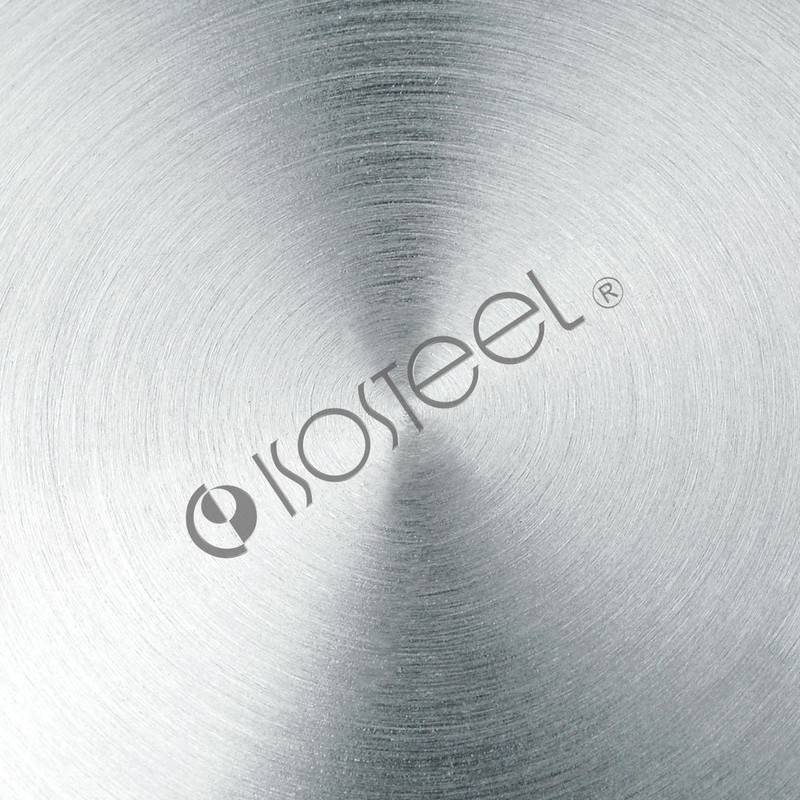 ISOSTEEL Isolierflasche Travel Quickstop, Titan-Grau