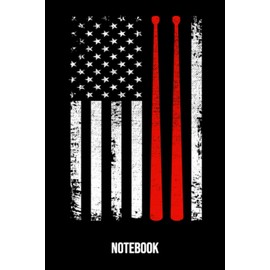 Drummer Notebook: Diary, & Journal for drumming lovers - Funny Gift Idea for Drummer (6"x9" 120 Pages)