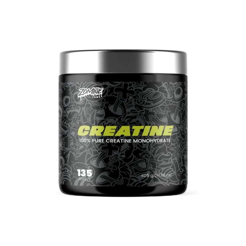 Zombie Labs Pure Creatine Monohydrate 135 Serves (405g)