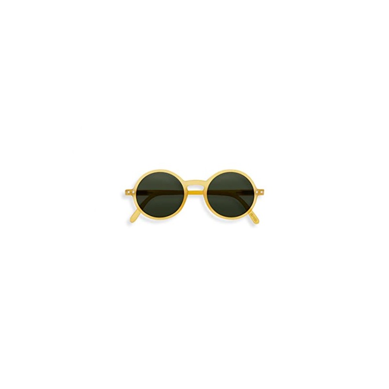 Ijipiji Junior Sunglasses for Kids #G Round, yellow honey /